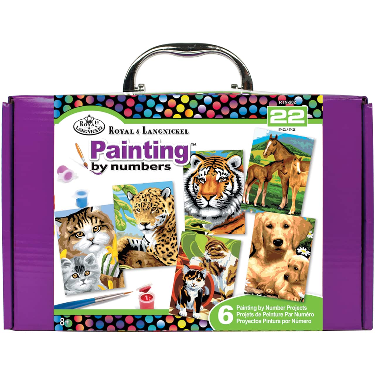 Royal &#x26; Langnickel&#xAE; Animals Painting By Numbers Kit